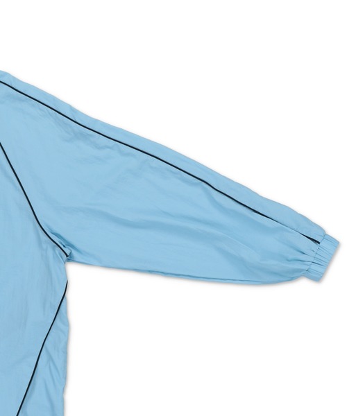 SPINNS（スピンズ）の「ストリート＆グランジ/ゲームシャツデザインナイロンプルオーバー パイピング（スウェット・メンズ・ネイビー/ワイン/ブラック/ブルー/オフホワイト・ONESIZE）」の17枚目の写真