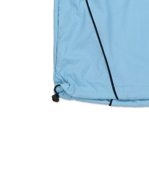 SPINNS（スピンズ）の「ストリート＆グランジ/ゲームシャツデザインナイロンプルオーバー パイピング（スウェット・メンズ・ネイビー/ワイン/ブラック/ブルー/オフホワイト・ONESIZE）」の18枚目の写真