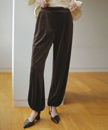 VELOUR CUT PANTS