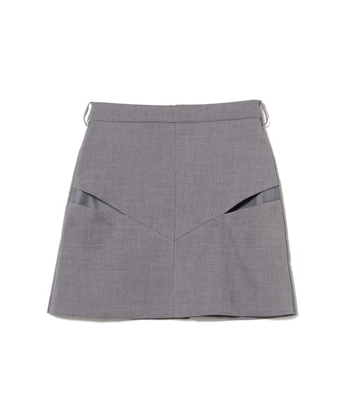 Ray BEAMS（レイビームス）の「カット アウト ミニスカート（スカート・レディース・シルバー/ブラック・0/1）」の18枚目の写真