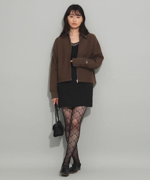 Ray BEAMS（レイビームス）の「カット アウト ミニスカート（スカート・レディース・シルバー/ブラック・0/1）」の8枚目の写真