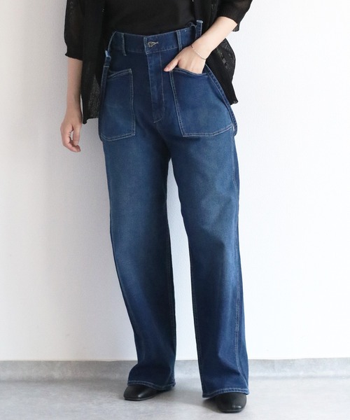 cepo(セポ)の「マルチワークサスペンダーデニムパンツ(デニムパンツ・レディース・ブルー系2/ブルー系1・L/M/S)」の20枚目の写真