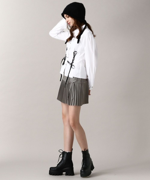 FOREVER 21（フォーエバー トゥエンティーワン）の「【2024FW】アソートプリーツミニスカート（スカート・レディース・ブラック/レッド/グレー/グリーン・MEDIUM/SMALL）」の20枚目の写真