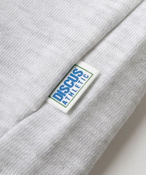 DISCUS ATHLETIC(ディスカス アスレチック)の「【DISCUS/ディスカス】2type カレッジロゴ フロント刺繍デザイン ビッグシルエット クルーネックスウェット/トレーナー(スウェット・レディース・クリーム/ダークブラウン/チャコールグレー/オートミール・L/M)」の14枚目の写真