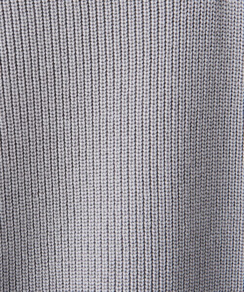 UNITED ARROWS（ユナイテッドアローズ）の「ミドルゲージ アゼ Vネックニット -ウォッシャブル-（ニット/セーター・メンズ・ライム/ライトグレー/ダークグレー・L/S/XL/M）」の16枚目の写真