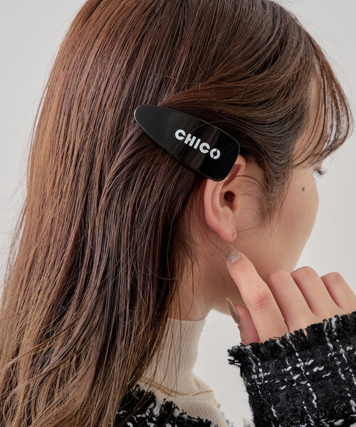 Chico(チコ)の「Chicoロゴ入りピン(ヘアピン・レディース・アイボリー/ブラック/ブラウン・FREE)」の6枚目の写真