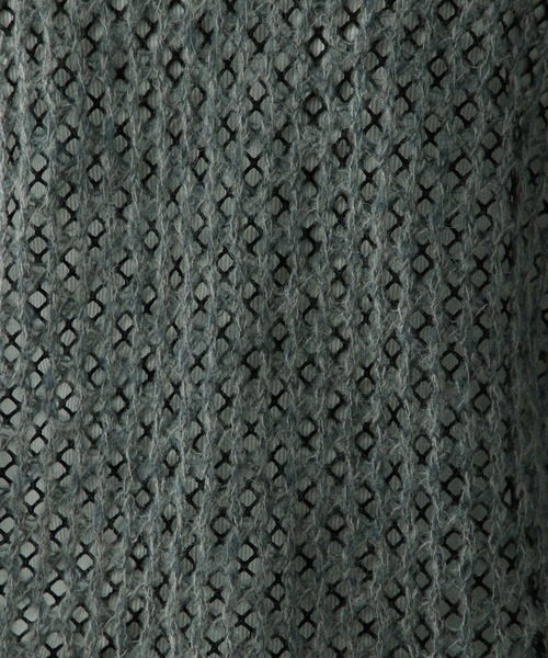 HARE（ハレ）の「モヘアメッシュニットプルオーバー(HARE)（ニット/セーター・メンズ・ブラック/イエロー/ブルー・FREE）」の19枚目の写真