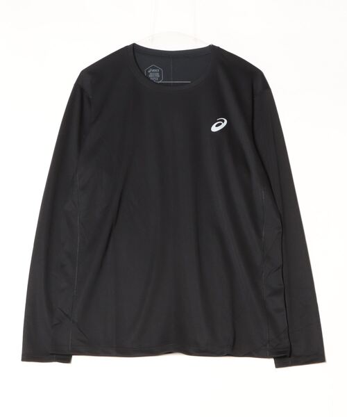 ASICS(アシックス)の「アシックス ASICS ランニングドライナガソデシヤツ(シャツ/ブラウス・メンズ・ブラック・M/L/LL/S)」の1枚目の写真