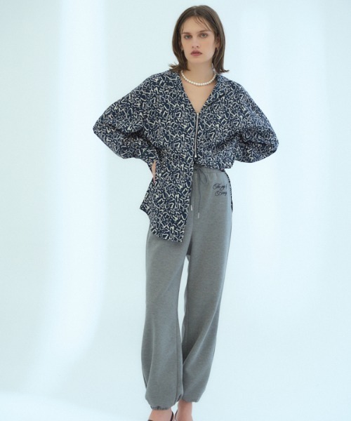 Muel Chic(ミュエルシック)の「Mira leopard shirt ミラレオパードシャツ(シャツ/ブラウス・レディース・ブラック/ホワイト/ネイビー・FREE)」の3枚目の写真
