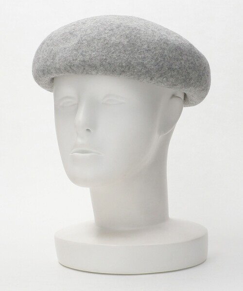 BEAUTY&YOUTH UNITED ARROWS（ビューティーアンドユースユナイテッドアローズ）の「メランジ シンプルベレー帽（ハンチング/ベレー帽・レディース・ブラウン/ブラック/ライトグレー・FREE）」の17枚目の写真