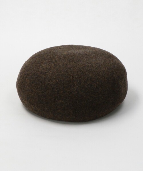 BEAUTY&YOUTH UNITED ARROWS（ビューティーアンドユースユナイテッドアローズ）の「メランジ シンプルベレー帽（ハンチング/ベレー帽・レディース・ブラウン/ブラック/ライトグレー・FREE）」の21枚目の写真