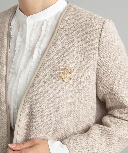 URBAN RESEARCH DOORS（アーバンリサーチドアーズ）の「変形ブローチ（ブローチ/コサージュ・レディース・ゴールド/シルバー・ONE）」の2枚目の写真