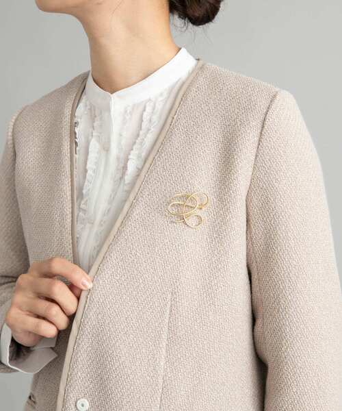 URBAN RESEARCH DOORS（アーバンリサーチドアーズ）の「変形ブローチ（ブローチ/コサージュ・レディース・ゴールド/シルバー・ONE）」の4枚目の写真