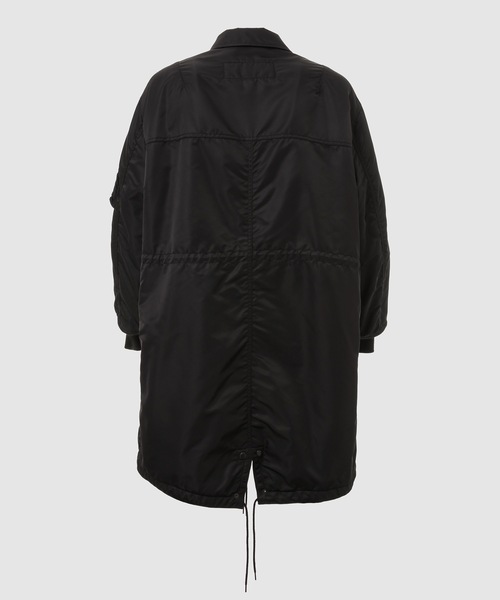 【専用】コムデギャルソンオム　AD2015　モッズコート　黒　フード　　L COMME des GARCONS HOMME（コム デ ギャルソン・オム）の「ナイロン