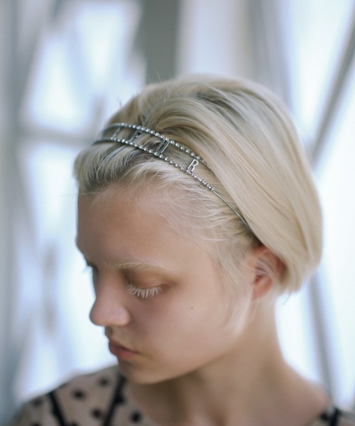 FURFUR(ファーファー)の「ロゴクリスタルカチューシャ(カチューシャ・レディース・シルバー/ゴールド・FREE)」の3枚目の写真