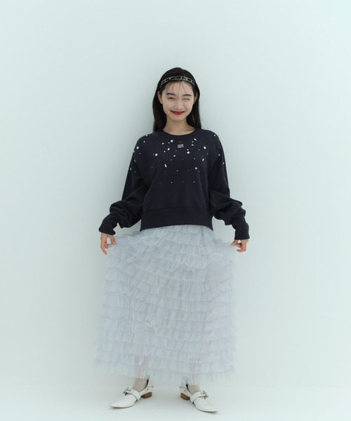 FURFUR(ファーファー)の「ロゴクリスタルカチューシャ(カチューシャ・レディース・シルバー/ゴールド・FREE)」の4枚目の写真