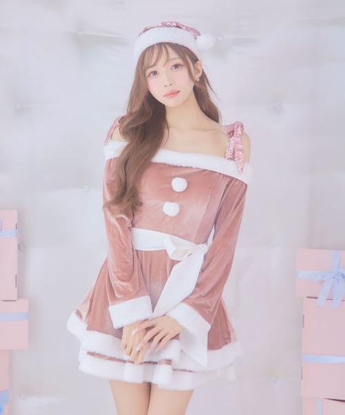 即日発送！】【sugar nine サンタコス 4点セット】【S-XLサイズ