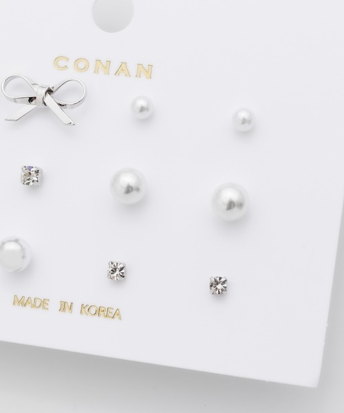 ciite'(シーテ)の「ピアス 6セット / pierce 6 set(ピアス(両耳用)・レディース・ゴールド/シルバー・FREE)」の6枚目の写真
