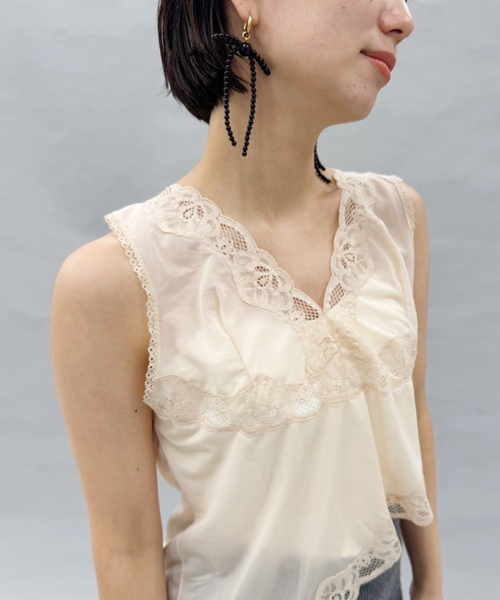 EDIT. FOR LULU(エディットフォールル)の「【NINFA HANDMADE/ニンファ ハンドメイド】Big Agnes(ピアス(両耳用)・レディース・ブラック・FREE)」の4枚目の写真