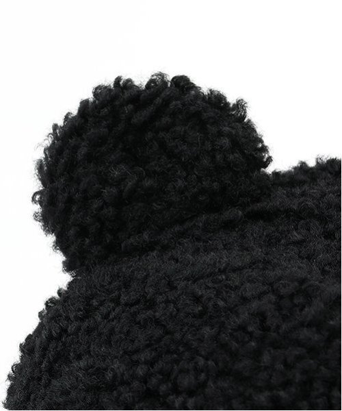 by LOVEiT(バイラビット)の「クマ耳ボアキャップ(キャップ・キッズ・オフホワイト/ブラック/モカ・M/L)」の10枚目の写真