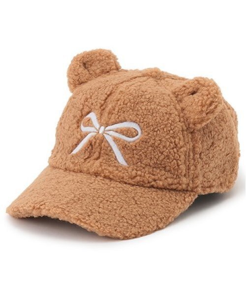 by LOVEiT(バイラビット)の「クマ耳ボアキャップ(キャップ・キッズ・オフホワイト/ブラック/モカ・M/L)」の4枚目の写真