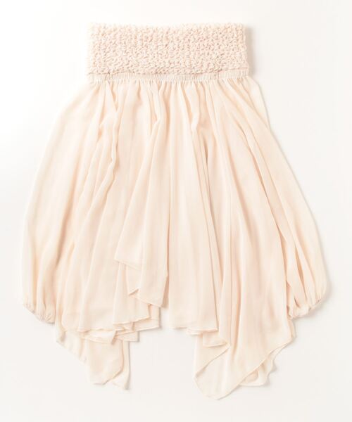 TITTY&CO.（ティティーアンドコー）の「シフォンオフショルトップス（シャツ/ブラウス・レディース・ホワイト/アイボリー・FREE）」の3枚目の写真