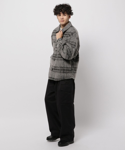 niko and...（ニコアンド）の「シャギーチェックCPOジャケット（その他アウター・メンズ・レッド/グレー・MEDIUM/LARGE）」の10枚目の写真