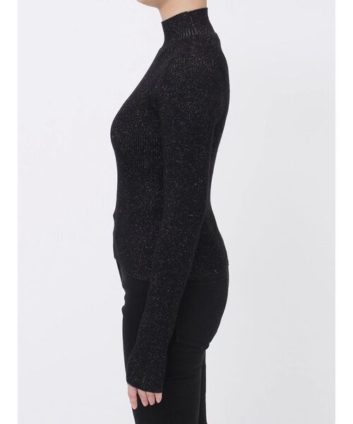 MURUA（ムルーア）の「バイカラーラメニット（ニット/セーター・レディース・レッド/ブルー/アイボリー/ブラック・FREE）」の9枚目の写真