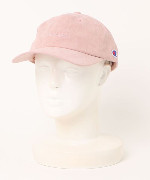 Champion（チャンピオン）の「【Champion】ピーチスエードキャップ 381-0202（キャップ・レディース・ブラック/アイボリー/ピンク・FREE）」の3枚目の写真