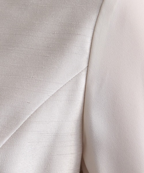 AIMER(エメ)の「シフォンスリーブシャンタンワンピース 結婚式 お呼ばれ ドレス 20代 30代 40代(ワンピース・レディース・ネイビー/ベージュ・LARGE/MEDIUM)」の14枚目の写真