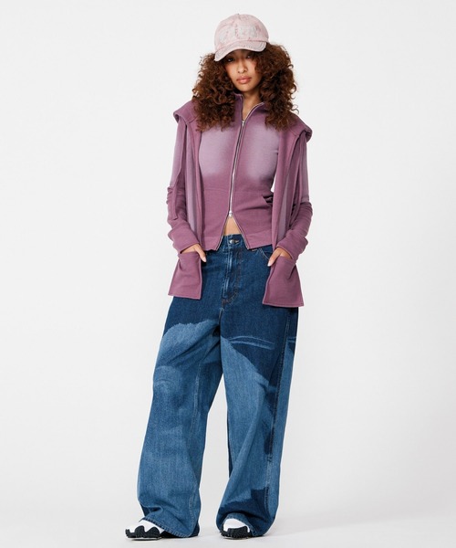 トップス BEEDEN 24AW MANY WAY WAFFLE TOPS BEEDEN（ビーデン）の「MANY WAY WAFFLE TOPS（パーカー）」 - WEAR