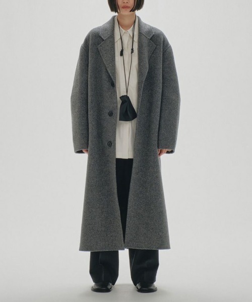 TODAYFUL（トゥデイフル）の「TODAYFUL Wool Over Coat 12420005（その他アウター・レディース・チャコールグレー・36/38）」の7枚目の写真