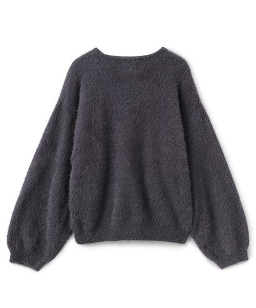 petit main LIEN（プティマインリアン）の「【リンク】シャギーニットカーディガン（カーディガン/ボレロ・レディース・アイボリー/ライトピンク/グレー・FREE）」の11枚目の写真