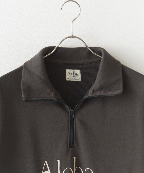 ALOHA PEOPLE/アロハピープル ハーフZIPスウェット（スウェット）｜ROOPTOKYO（ループトウキョウ）
