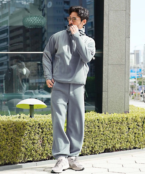 jiggys shop(ジギーズショップ)の「フリース×タフタ切替イージーパンツ(その他パンツ・メンズ・チャコールグレー/ブラック・X-LARGE/SMALL/MEDIUM/LARGE)」の13枚目の写真