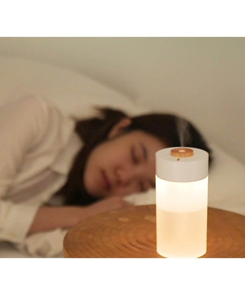 Cinderella(シンデレラ)の「加湿器 超音波式 卓上加湿器 オフィス 充電式 コンパクト 小型 静穏 インテリア かわいい おしゃれ プレゼント ギフト(生活家電・レディース・ピンク/ホワイト・FREE)」の3枚目の写真