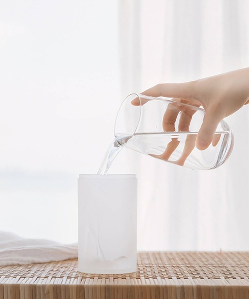 Cinderella(シンデレラ)の「加湿器 超音波式 卓上加湿器 オフィス 充電式 コンパクト 小型 静穏 インテリア かわいい おしゃれ プレゼント ギフト(生活家電・レディース・ピンク/ホワイト・FREE)」の7枚目の写真