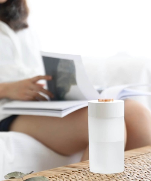 Cinderella(シンデレラ)の「加湿器 超音波式 卓上加湿器 オフィス 充電式 コンパクト 小型 静穏 インテリア かわいい おしゃれ プレゼント ギフト(生活家電・レディース・ピンク/ホワイト・FREE)」の9枚目の写真