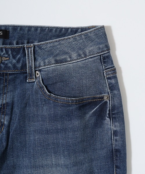 Guess(ゲス)の「GUESS MEN'S DENIM PANTS デニムパンツ(デニムパンツ・メンズ・ダークインディゴブルー・29inch/30inch/28inch)」の9枚目の写真