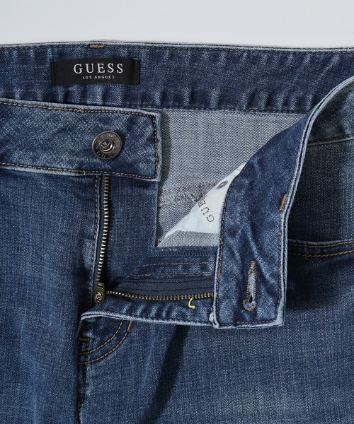 Guess(ゲス)の「GUESS MEN'S DENIM PANTS デニムパンツ(デニムパンツ・メンズ・ダークインディゴブルー・29inch/30inch/28inch)」の4枚目の写真