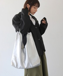 HER CLOSET（ハークローゼット）の「【shemoshelly】ワンショルダートートバック 2ポーチセット A4（トートバッグ）」