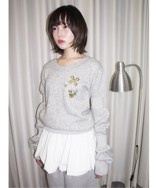 musubore（ムスボレ）の「【 select 】vintage like brooch set / ブローチセット（ブローチ/コサージュ・レディース・ゴールド・FREE）」の2枚目の写真