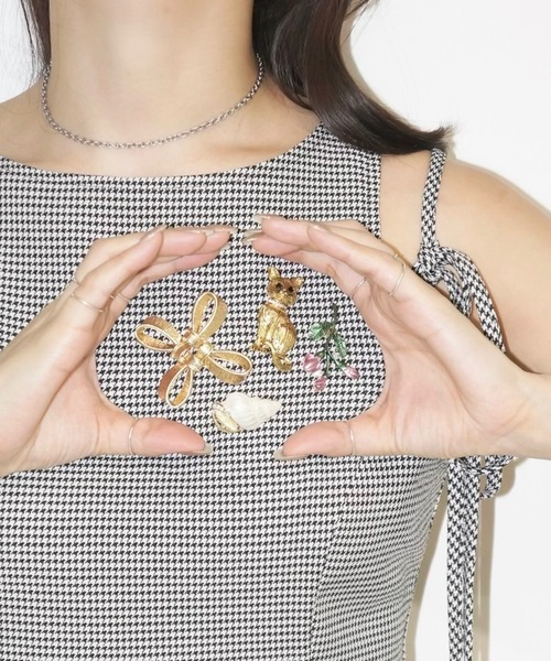 【vintage】多様なデザインのブローチセット　130点以上　まとめ売り select 】vintage like broach set / ブローチセット（ブローチ