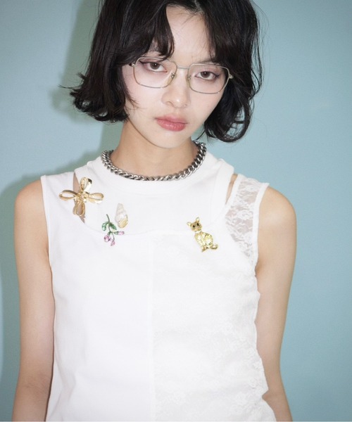 musubore（ムスボレ）の「【 select 】vintage like brooch set / ブローチセット（ブローチ/コサージュ・レディース・ゴールド・FREE）」の19枚目の写真