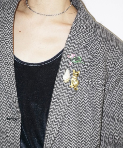 musubore（ムスボレ）の「【 select 】vintage like brooch set / ブローチセット（ブローチ/コサージュ・レディース・ゴールド・FREE）」の8枚目の写真