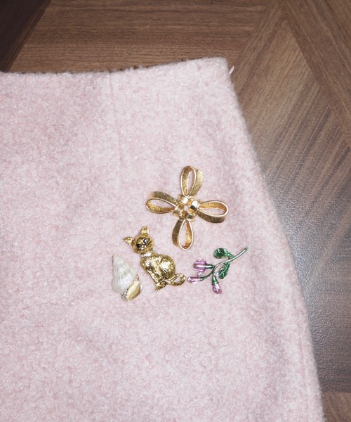 musubore（ムスボレ）の「【 select 】vintage like brooch set / ブローチセット（ブローチ/コサージュ・レディース・ゴールド・FREE）」の7枚目の写真