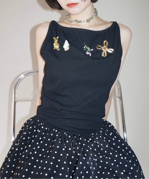 て*く様 クラスターブローチ select 】vintage like broach set / ブローチセット（ブローチ