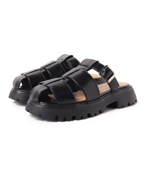 BEAMS HEART（ビームスハート）の「ボリュームソール グルカサンダル 25SS（22.5～24.5cm）（サンダル・レディース・シルバー/オフホワイト/ブラック・SMALL/LARGE/MEDIUM）」の10枚目の写真