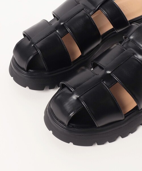 BEAMS HEART（ビームスハート）の「ボリュームソール グルカサンダル 25SS（22.5～24.5cm）（サンダル・レディース・シルバー/オフホワイト/ブラック・SMALL/LARGE/MEDIUM）」の11枚目の写真