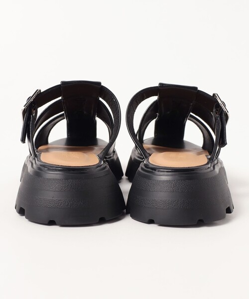 BEAMS HEART（ビームスハート）の「ボリュームソール グルカサンダル 25SS（22.5～24.5cm）（サンダル・レディース・シルバー/オフホワイト/ブラック・SMALL/LARGE/MEDIUM）」の6枚目の写真